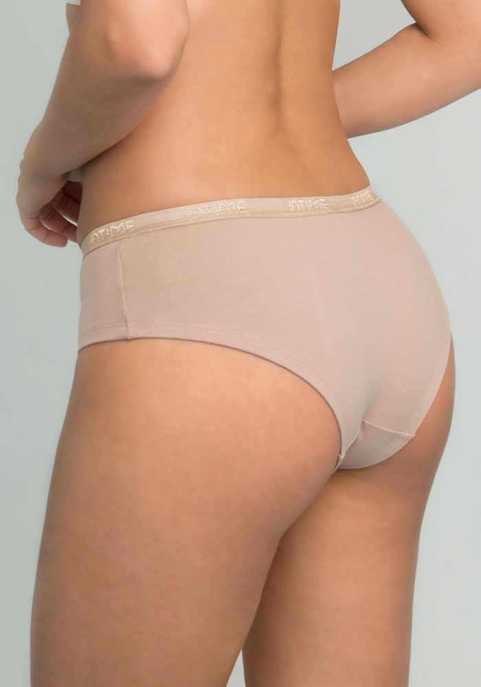 Pack 2 Pantaleta Algodón Elasticado Blanco