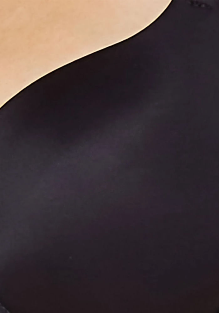 Sostén Copa C con Soft Lateral Alto Microfibra Negro